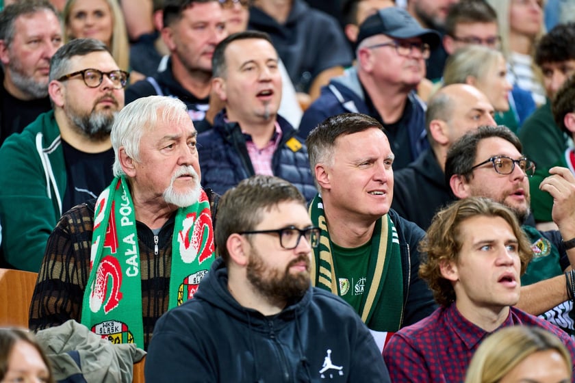 Zdjęcia z meczu Śląska - Falco, 2 października 2024, Hala Stulecia