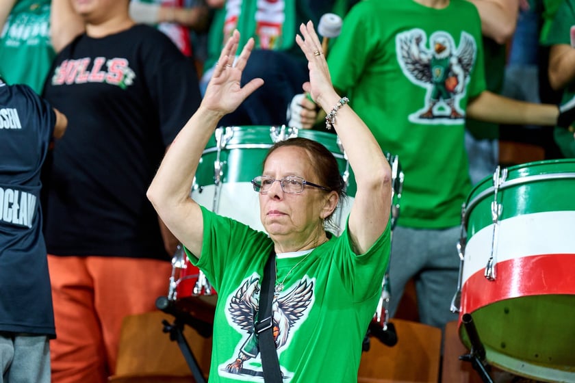 Zdjęcia z meczu Śląska - Falco, 2 października 2024, Hala Stulecia