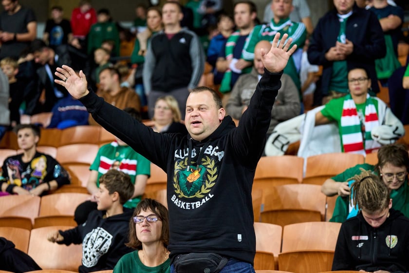 Zdjęcia z meczu Śląska - Falco, 2 października 2024, Hala Stulecia