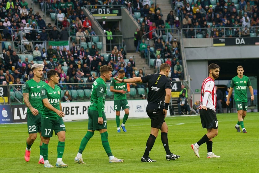 Mecz Śląska Wrocław z Cracovią na Tarczyński Arena