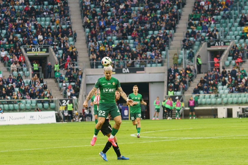 Mecz Śląska Wrocław z Cracovią na Tarczyński Arena