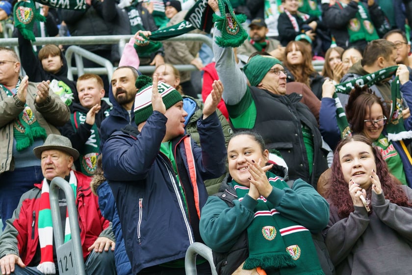 Mecz Śląska Wrocław z Cracovią na Tarczyński Arena