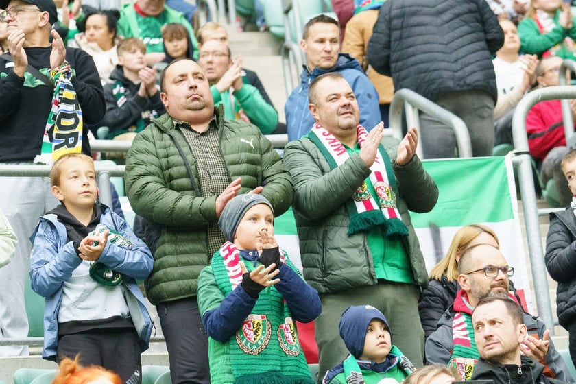 Mecz Śląska Wrocław z Cracovią na Tarczyński Arena