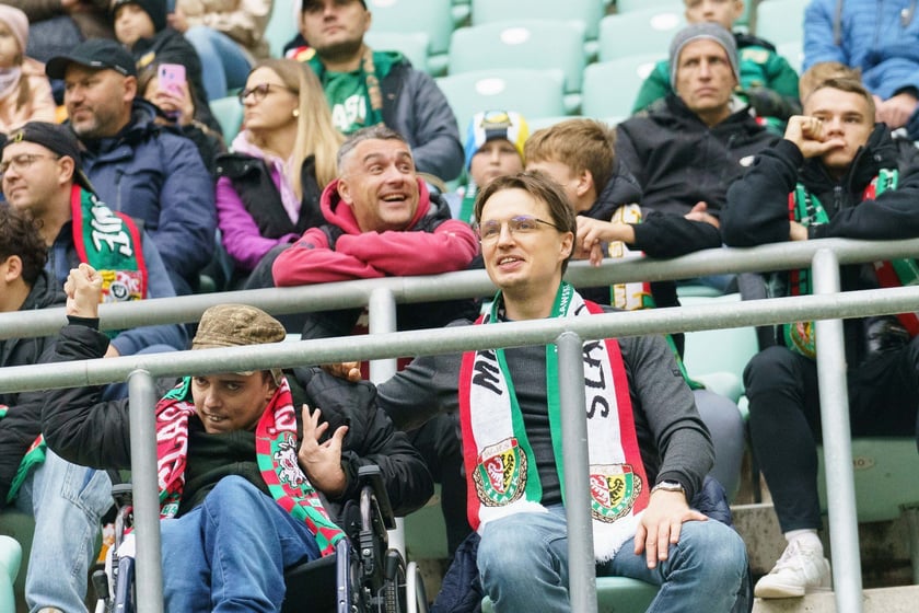 Mecz Śląska Wrocław z Cracovią na Tarczyński Arena