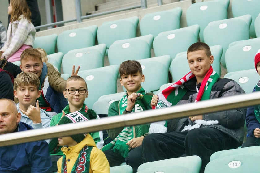 Mecz Śląska Wrocław z Cracovią na Tarczyński Arena