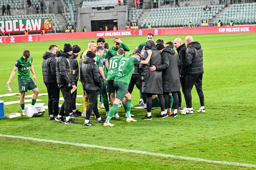 Zdjęcia z meczu Śląska z Piastem - 3 grudnia 2024