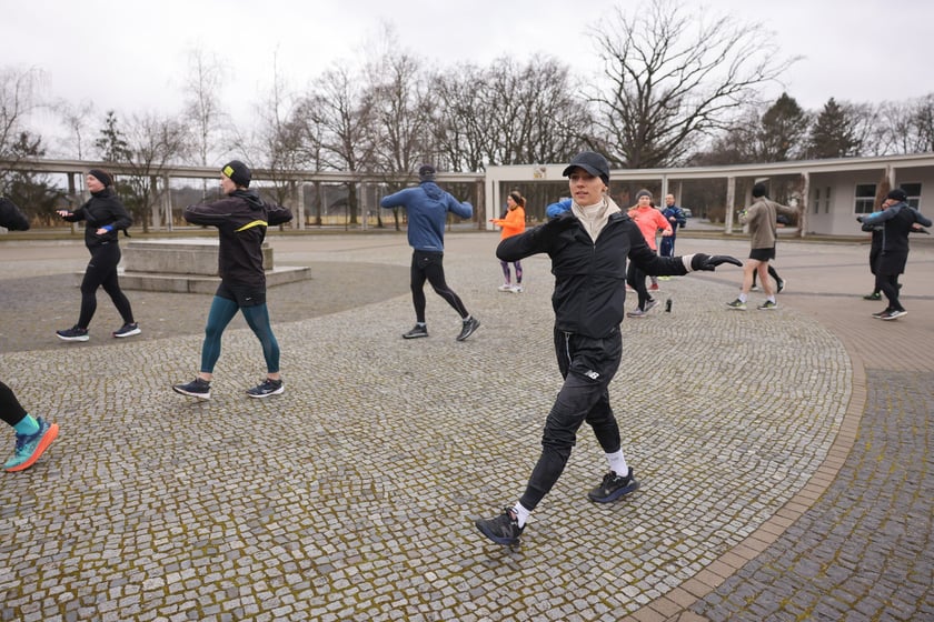 Pierwszy trening na Olimpijskim przed półmaratonem wrocławskim