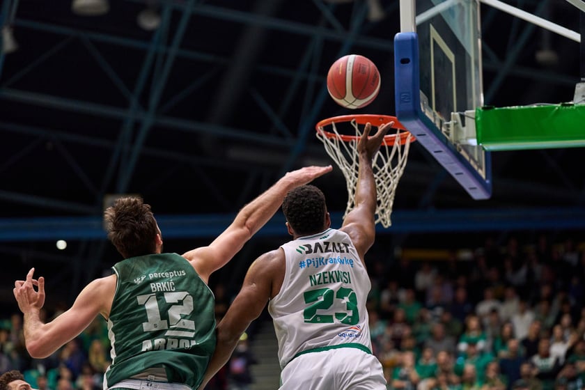 Śląsk Wrocław wygrał z Zastalem w Orbicie. Zdjęcia kibic&oacute;w