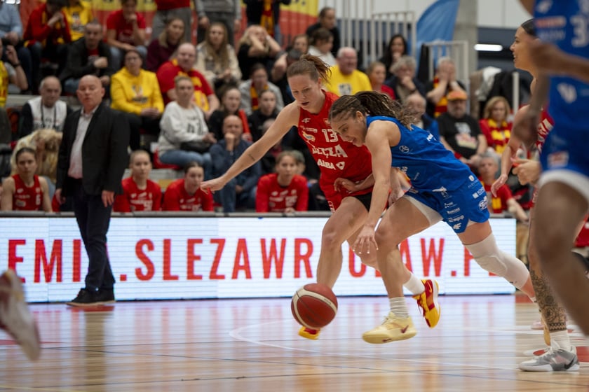 Mecz 5. półfinałów Ślęza - Gorzów (2 kwietnia)