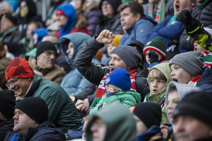 Zdjęcia kibiców z meczu Śląsk Wrocław - Motor Lublin, 5.04.2025 r.