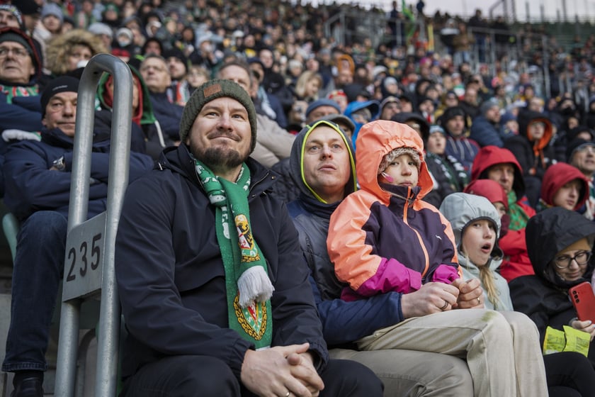 Zdjęcia kibiców z meczu Śląsk Wrocław - Motor Lublin, 5.04.2025 r.