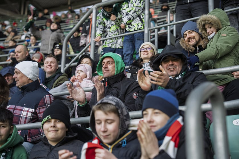 Zdjęcia kibiców z meczu Śląsk Wrocław - Motor Lublin, 5.04.2025 r.