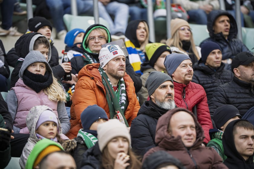 Zdjęcia kibiców z meczu Śląsk Wrocław - Motor Lublin, 5.04.2025 r.