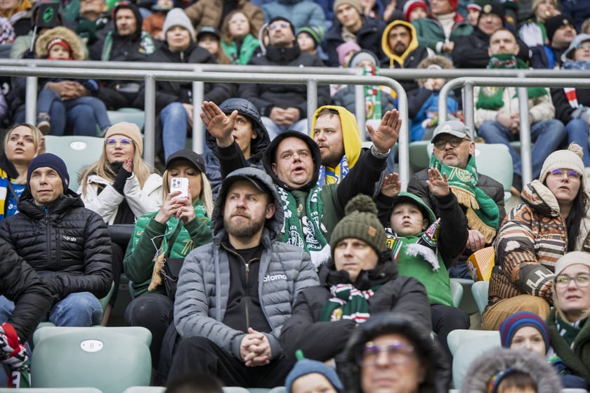 Zdjęcia kibiców z meczu Śląsk Wrocław - Motor Lublin, 5.04.2025 r.