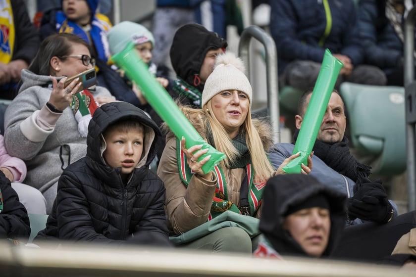 Zdjęcia kibiców z meczu Śląsk Wrocław - Motor Lublin, 5.04.2025 r.