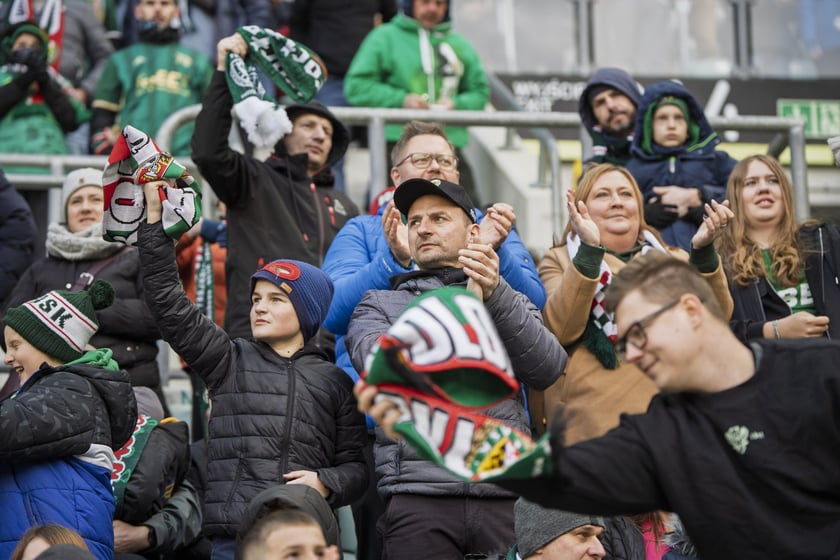 Zdjęcia kibiców z meczu Śląsk Wrocław - Motor Lublin, 5.04.2025 r.