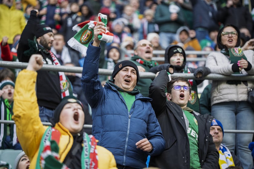 Zdjęcia kibiców z meczu Śląsk Wrocław - Motor Lublin, 5.04.2025 r.