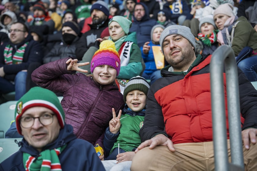 Zdjęcia kibiców z meczu Śląsk Wrocław - Motor Lublin, 5.04.2025 r.