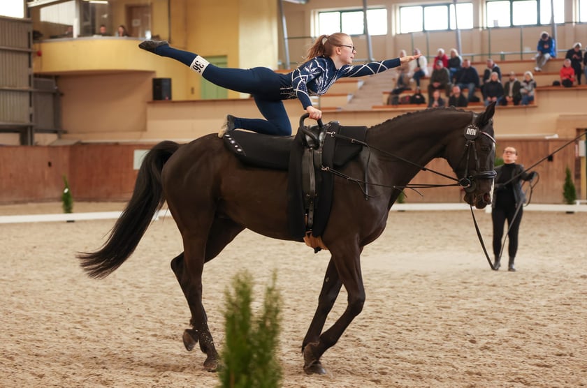 Ogólnopolskie zawody w woltyżerce na Partynicach (12 kwietnia 2025)
