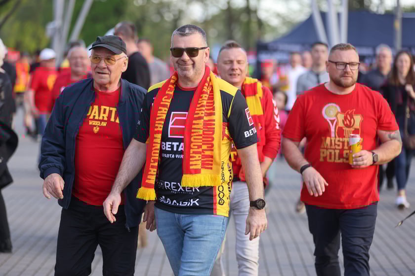 Mecz Sparta - Falubaz. Inauguracja sezonu PGE Ekstraligi we Wrocławiu