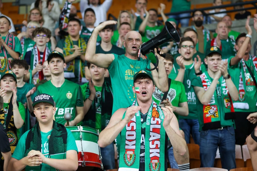 Mecz Śląska ze Stalą (91:87) w Hali Stulecia