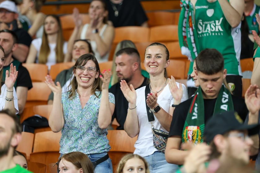 Mecz Śląska ze Stalą (91:87) w Hali Stulecia