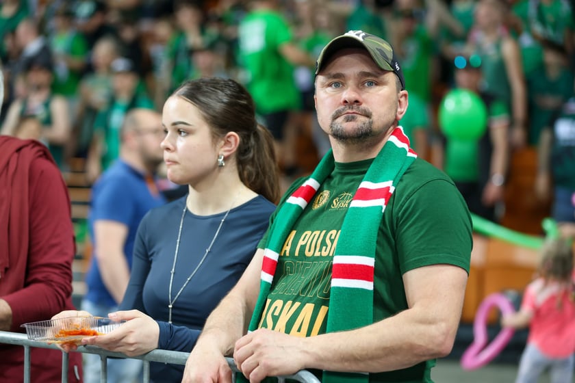 Mecz Śląska ze Stalą (91:87) w Hali Stulecia