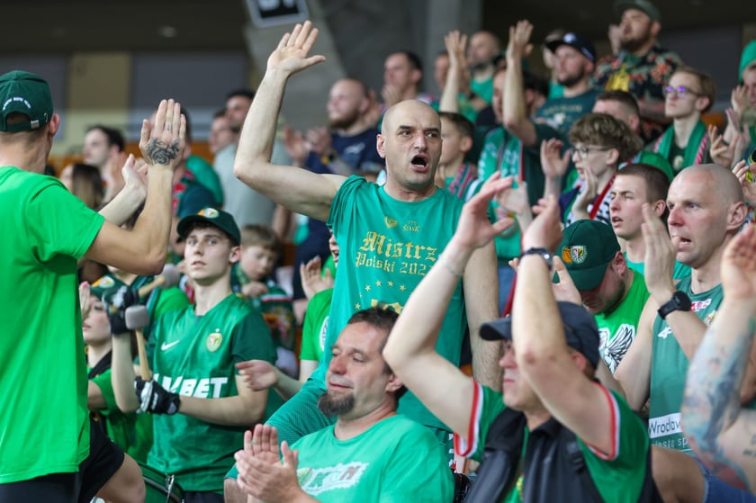 Mecz Śląska ze Stalą (91:87) w Hali Stulecia