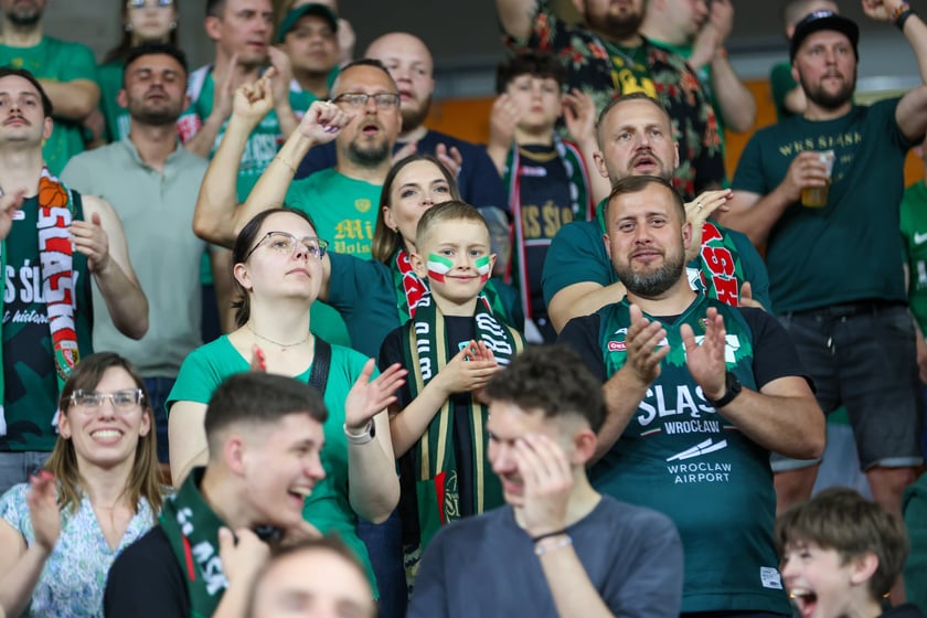 Mecz Śląska ze Stalą (91:87) w Hali Stulecia