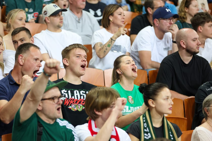 Mecz Śląska ze Stalą (91:87) w Hali Stulecia