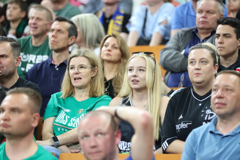 Mecz Śląska ze Stalą (91:87) w Hali Stulecia