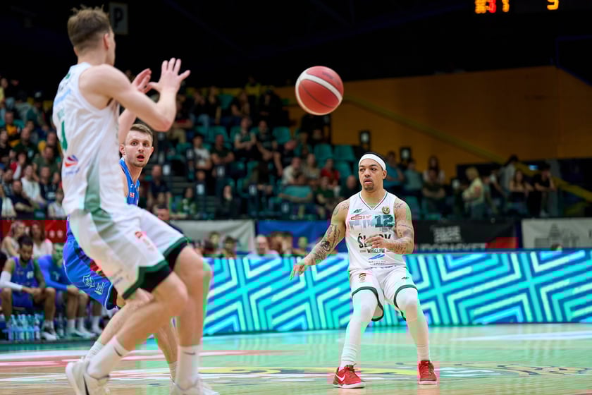 Śląsk pokonał Polski Cukier na początek długiego weekendu w Orlen Basket Lidze - zdjęcia