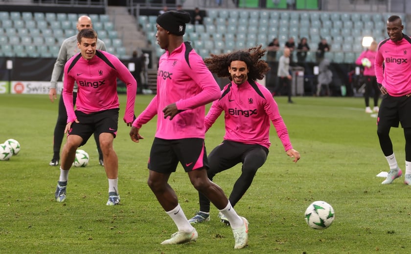 Trening Chelsea na stadionie we Wrocławiu. 27.05.2025