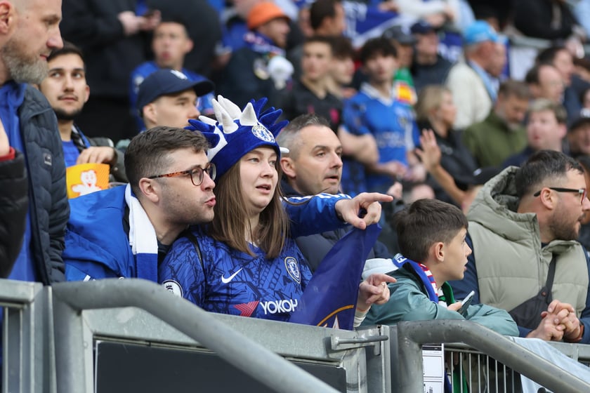 Finał Ligi Konferencji Chelsea F.C - Real Betis we Wrocławiu - zdjęcia kibiców