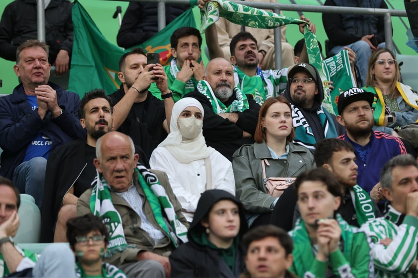 Finał Ligi Konferencji Chelsea F.C - Real Betis we Wrocławiu - zdjęcia kibiców