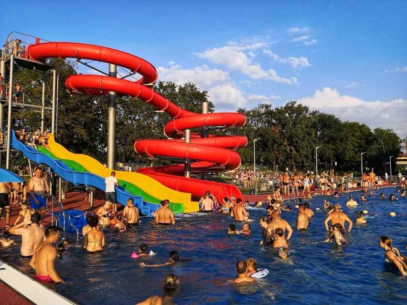 Pływalnia Letnia Orbita  przy ul. Wejherowskiej 34 we Wrocławiu