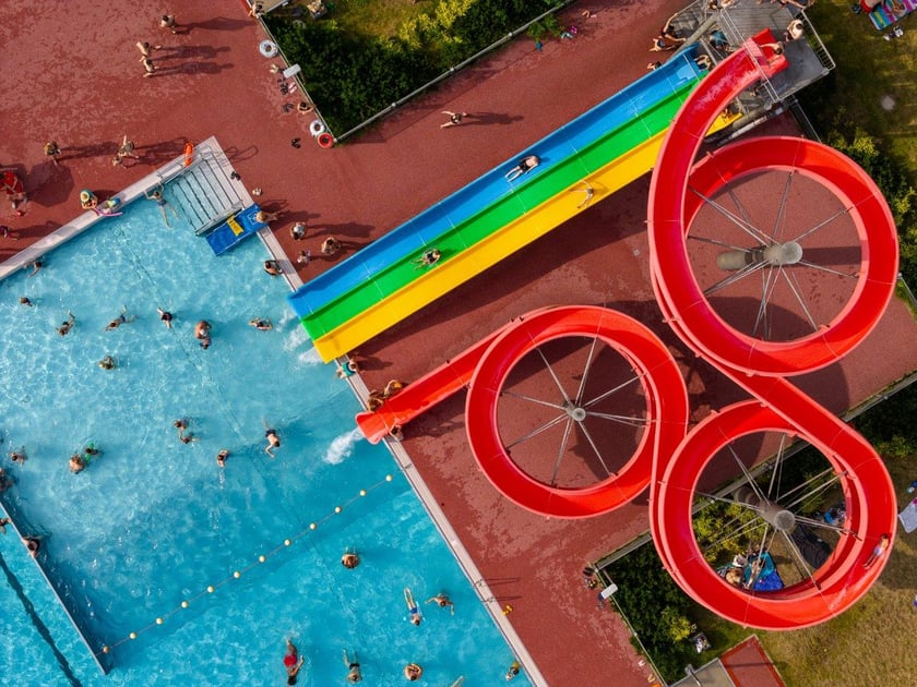 Pływalnia Letnia Orbita  przy ul. Wejherowskiej 34 we Wrocławiu