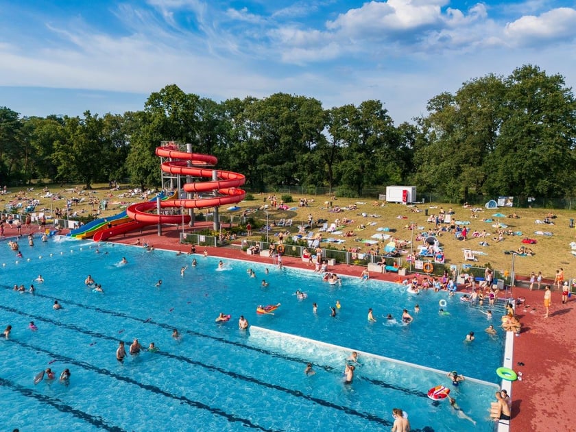 Pływalnia Letnia Orbita  przy ul. Wejherowskiej 34 we Wrocławiu