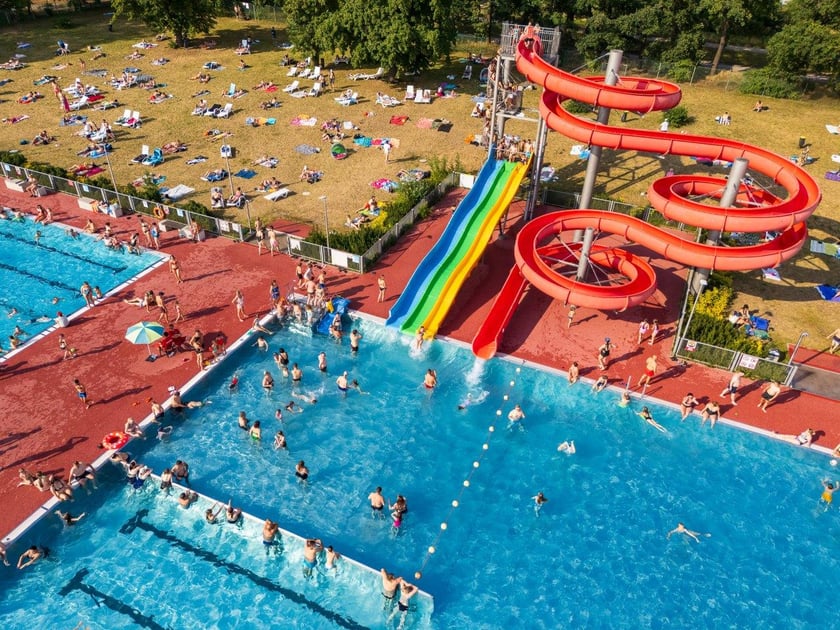 Pływalnia Letnia Orbita  przy ul. Wejherowskiej 34 we Wrocławiu