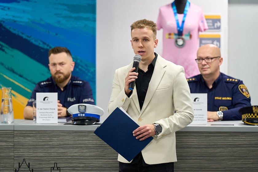 Maciej Fedorczuk z MCS Wrocław, spotkanie przed PKO Nocnym Wrocław P&oacute;łmaratonem 2025