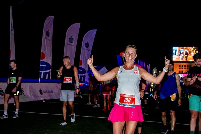 Uczestnicy 11. PKO Nocnego Wrocław Półmaratonu