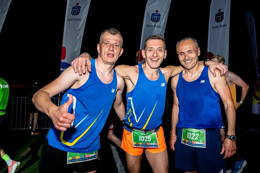 Uczestnicy 11. PKO Nocnego Wrocław Półmaratonu