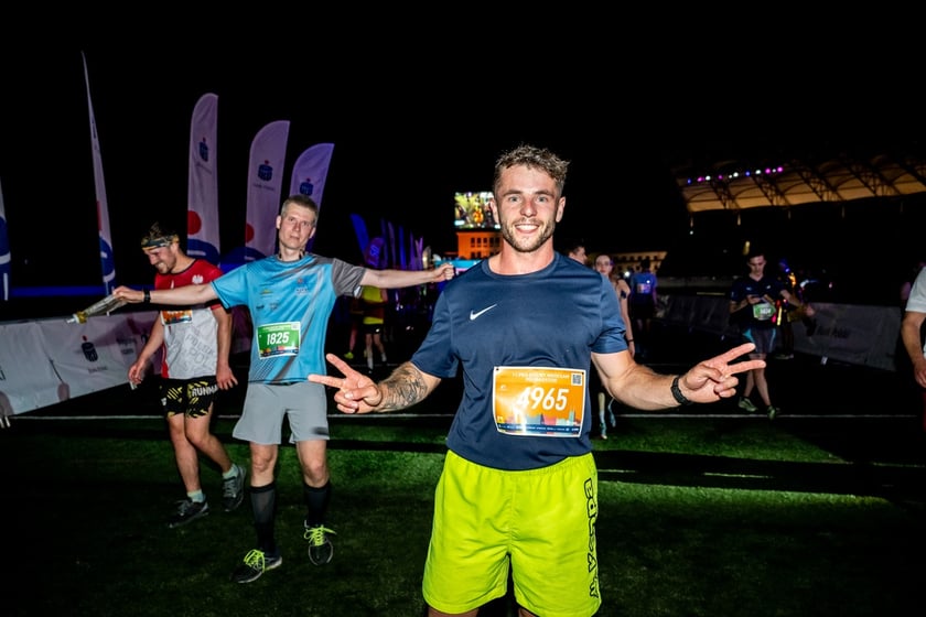 Uczestnicy 11. PKO Nocnego Wrocław Półmaratonu