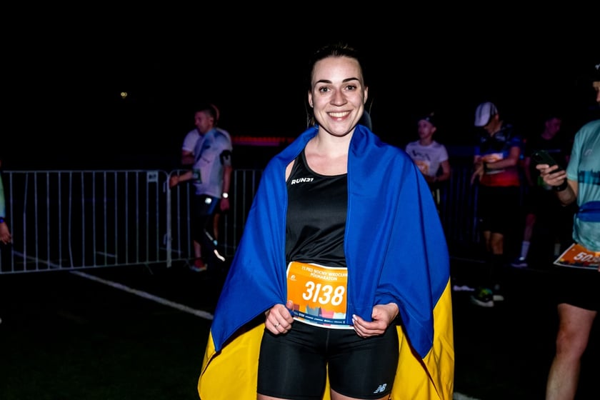 Uczestnicy 11. PKO Nocnego Wrocław Półmaratonu