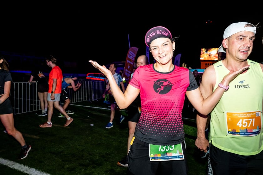 Uczestnicy 11. PKO Nocnego Wrocław Półmaratonu