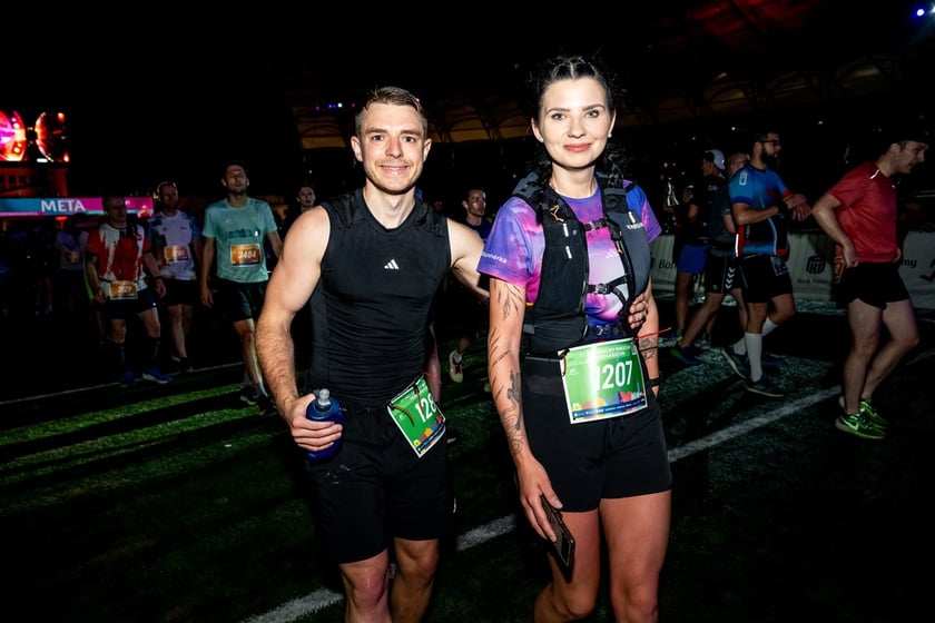 Uczestnicy 11. PKO Nocnego Wrocław Półmaratonu