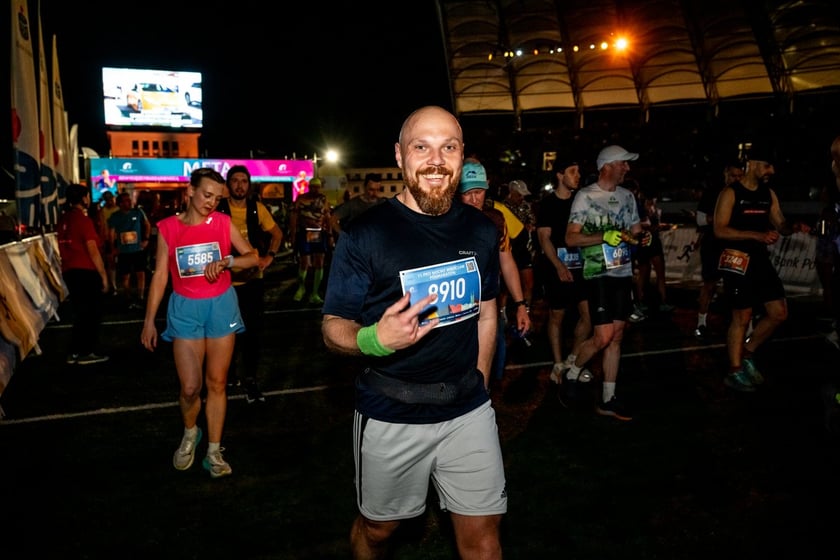 Uczestnicy 11. PKO Nocnego Wrocław Półmaratonu