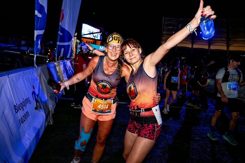 Uczestnicy 11. PKO Nocnego Wrocław Półmaratonu