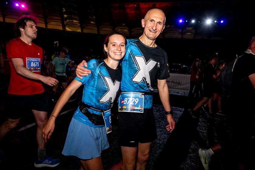 Uczestnicy 11. PKO Nocnego Wrocław Półmaratonu