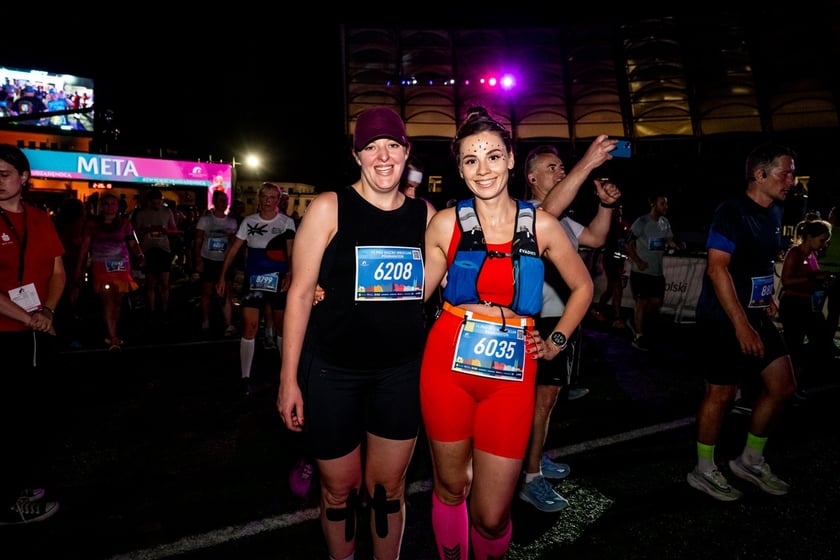 Uczestnicy 11. PKO Nocnego Wrocław Półmaratonu